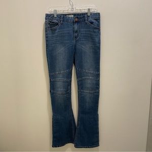 Free People Blue Flare Jeans